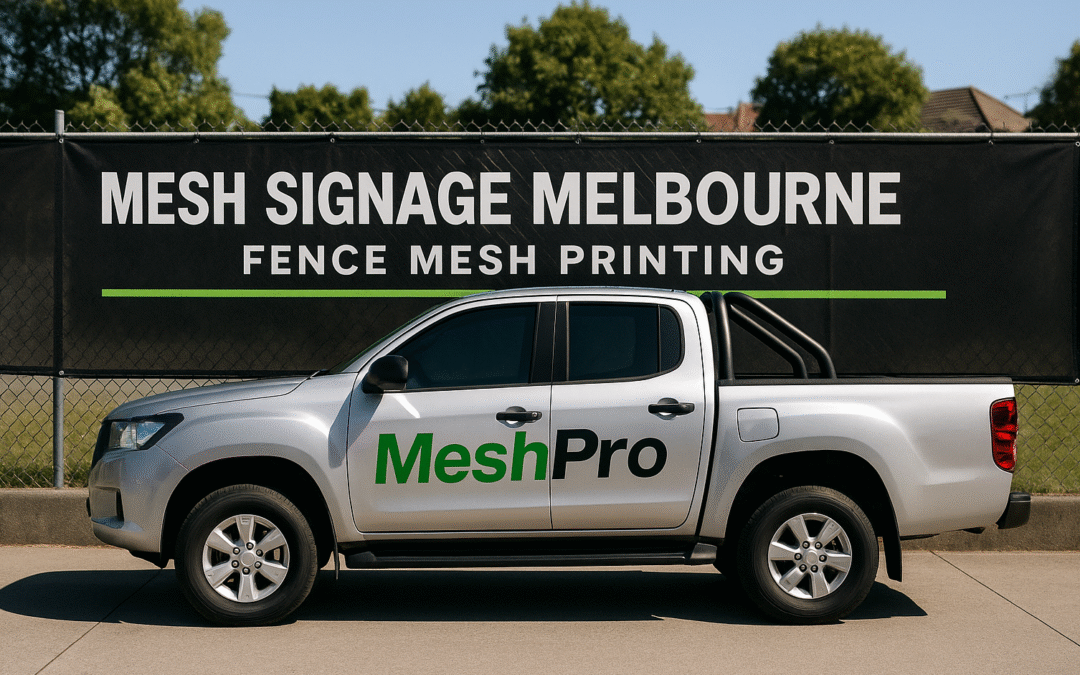 Mesh Signage Melbourne | Geelong, Lara, Bell Post Hill Delivery – MeshPro